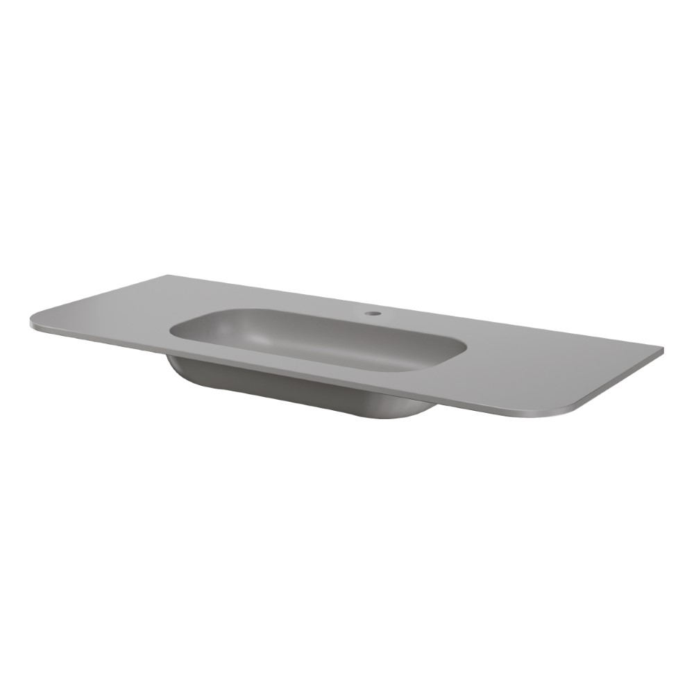 Раковина моноблок ArmadiArt VOI 120см LUNA 1отв