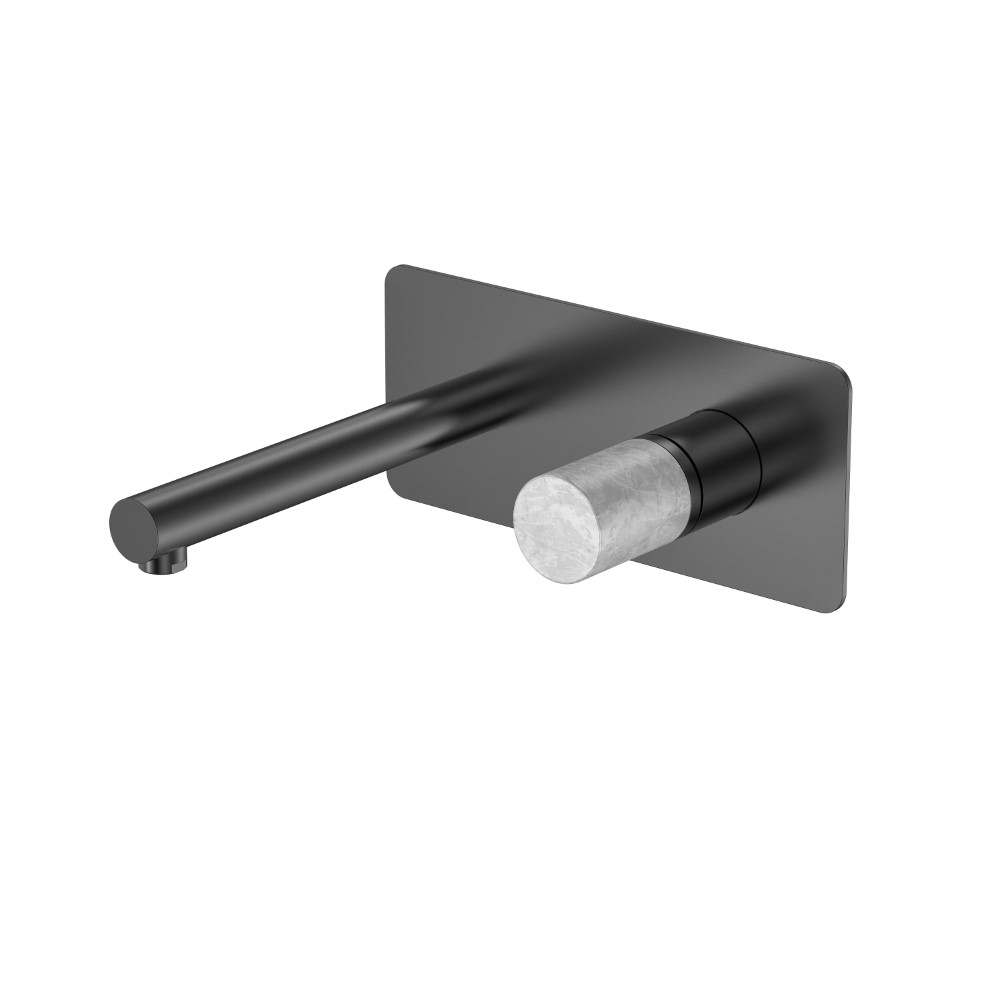 Смеситель Boheme STICK из стены MARBLE GREY, графит