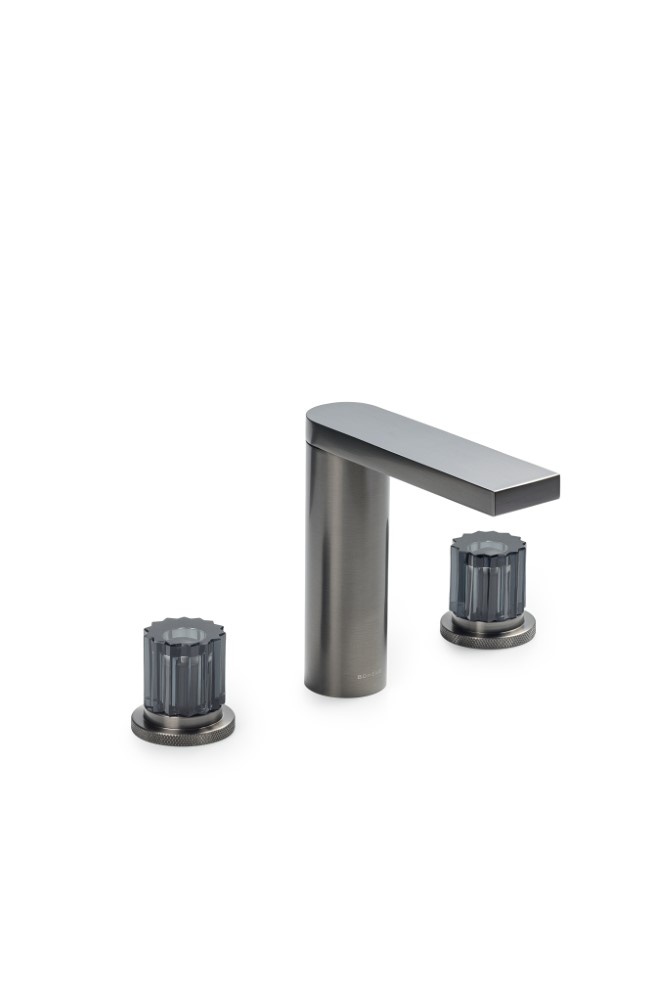 Смеситель из стены Boheme STELLA на 3 отв ELEGANTE GREY, графит