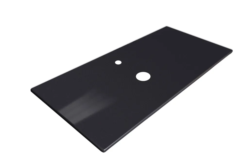 Столешница прямая черная ArmadiArt 61*46 VALLESSI 840-060-А
