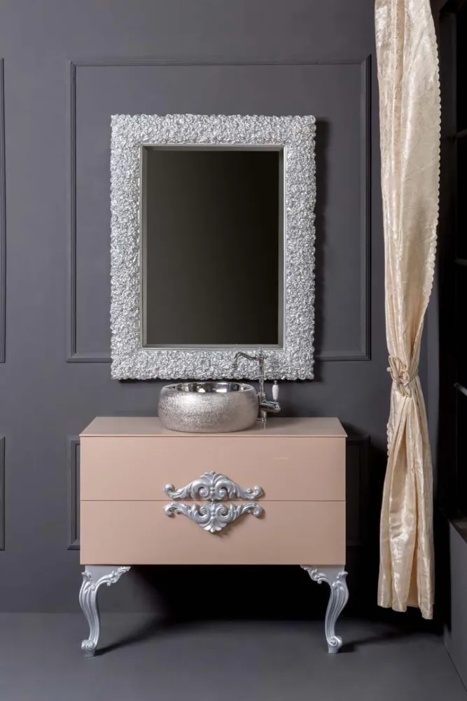 Зеркало 100х140 см ArmadiArt NeoArt Rose