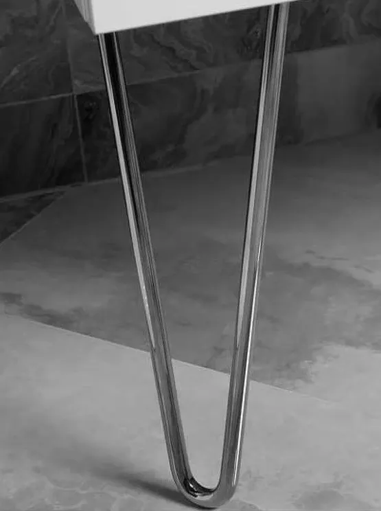 Ножки высокие ArmadiArt NeoArt Caro, 1 пара, хром