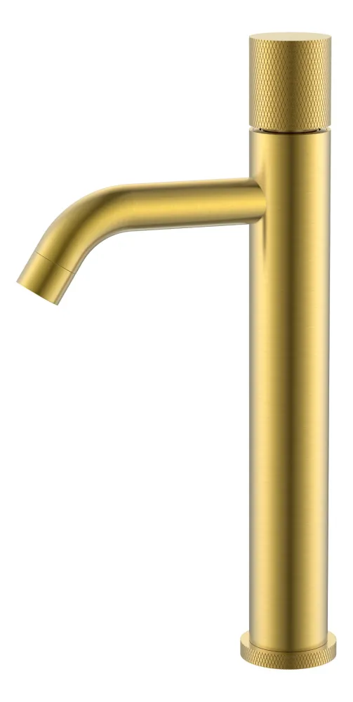Смеситель для раковины Boheme Stick, золото матовое