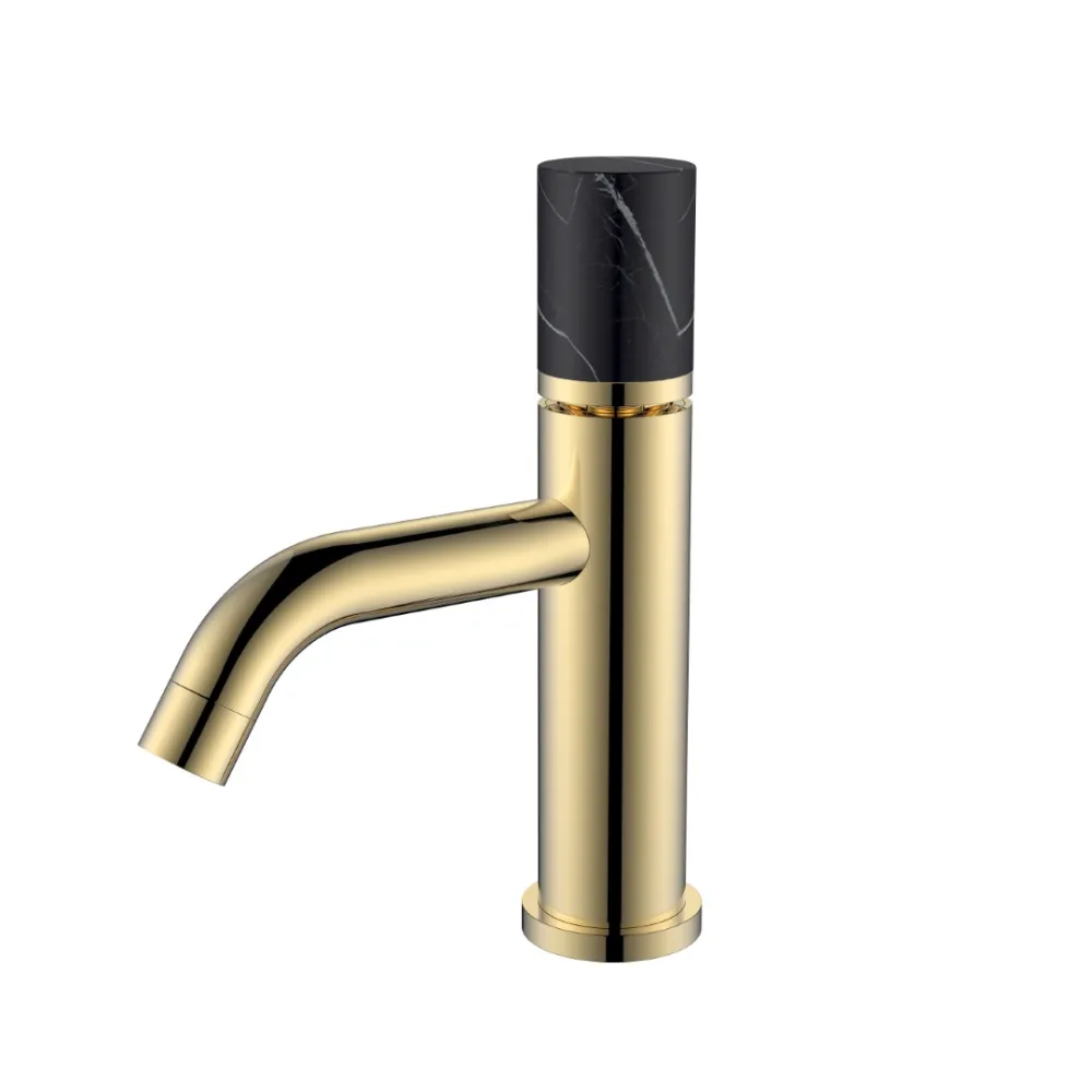 Смеситель для раковины Boheme Stick, золото