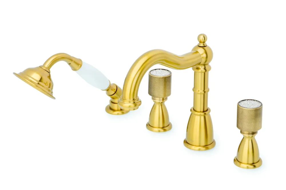 Смеситель на борт ванны Boheme Royal Cristal