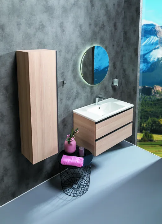 Тумба ArmadiArt CAPOLDA 85 light wood