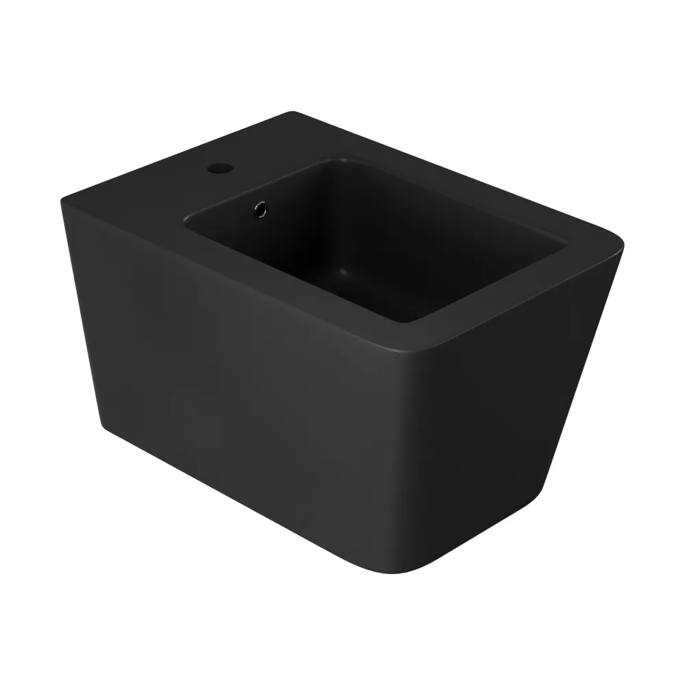 Биде подвесное Boheme Zen, чёрный матовый