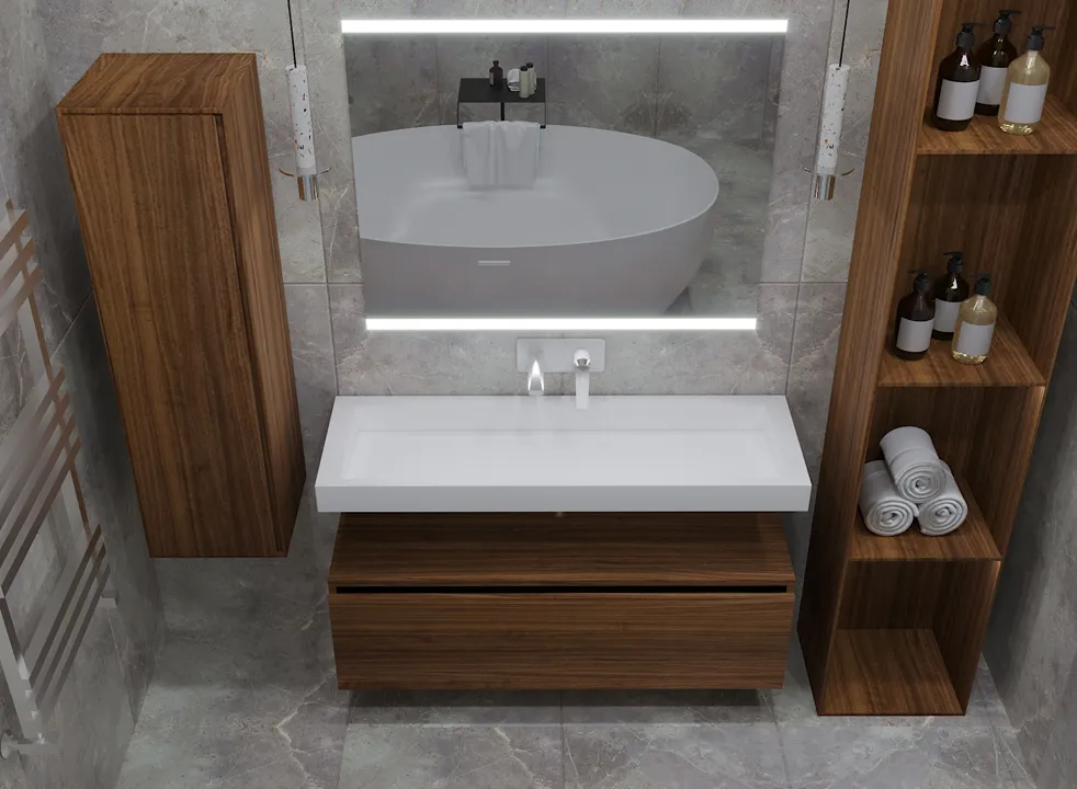 Тумба под столешницу 120 см ArmadiArt Vallessi Uno-S