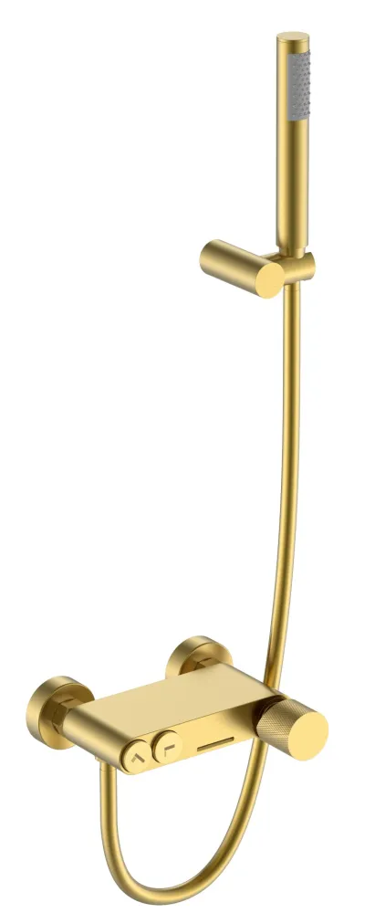 Смеситель для ванны Boheme Stick, золото матовое