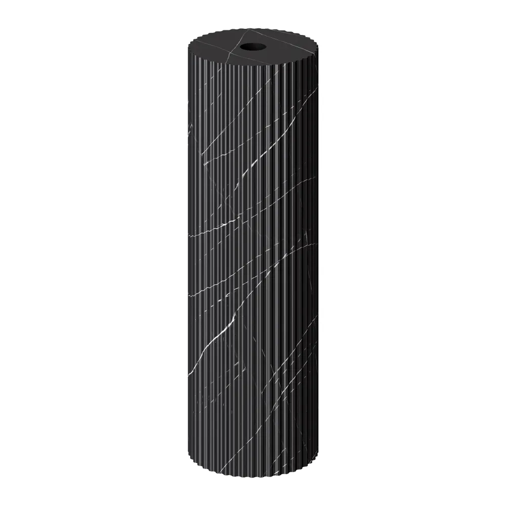 Пьедестал рифленый ArmadiArt Graphite Wood laminate