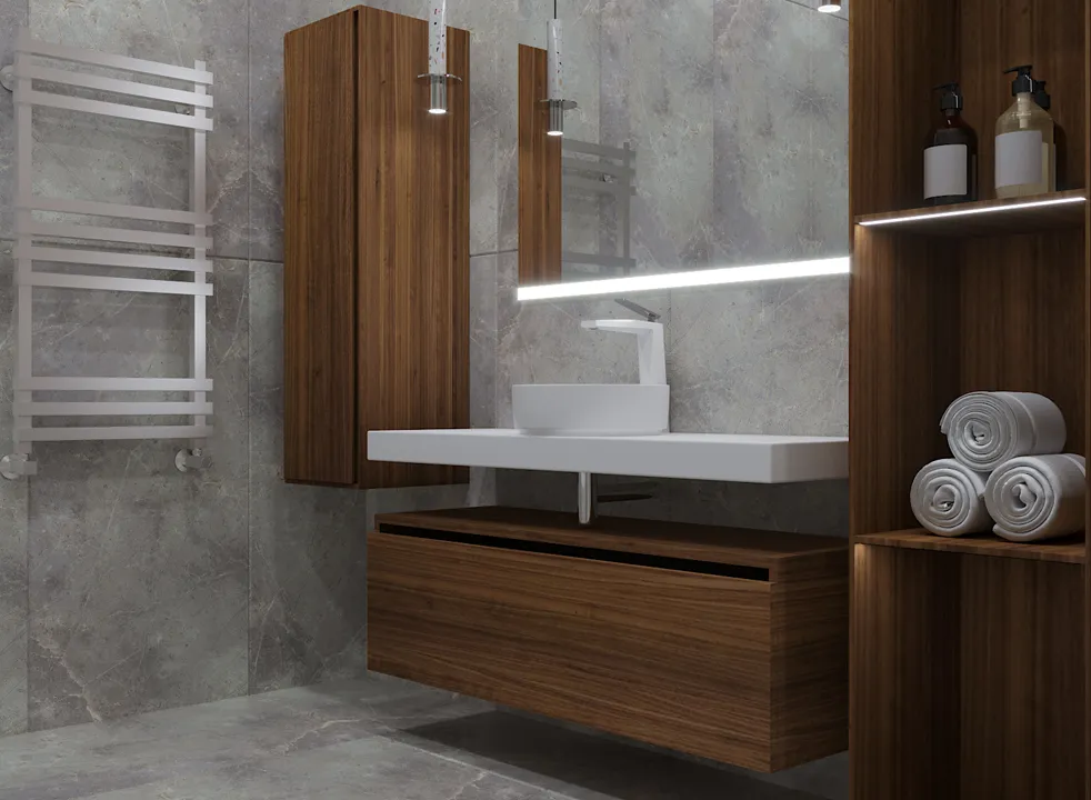 Тумба под столешницу 100 см ArmadiArt Vallessi Uno-S