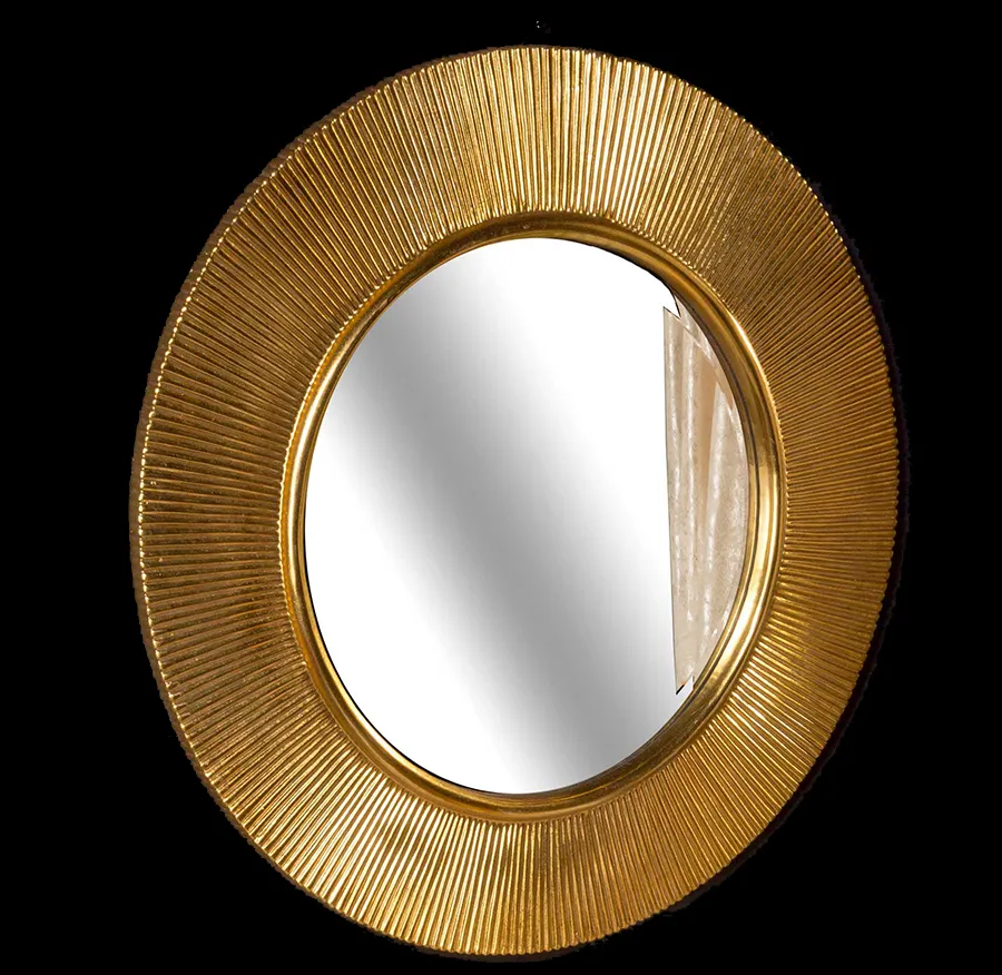 Зеркало Ø82 см ArmadiArt NeoArt Shine, золото